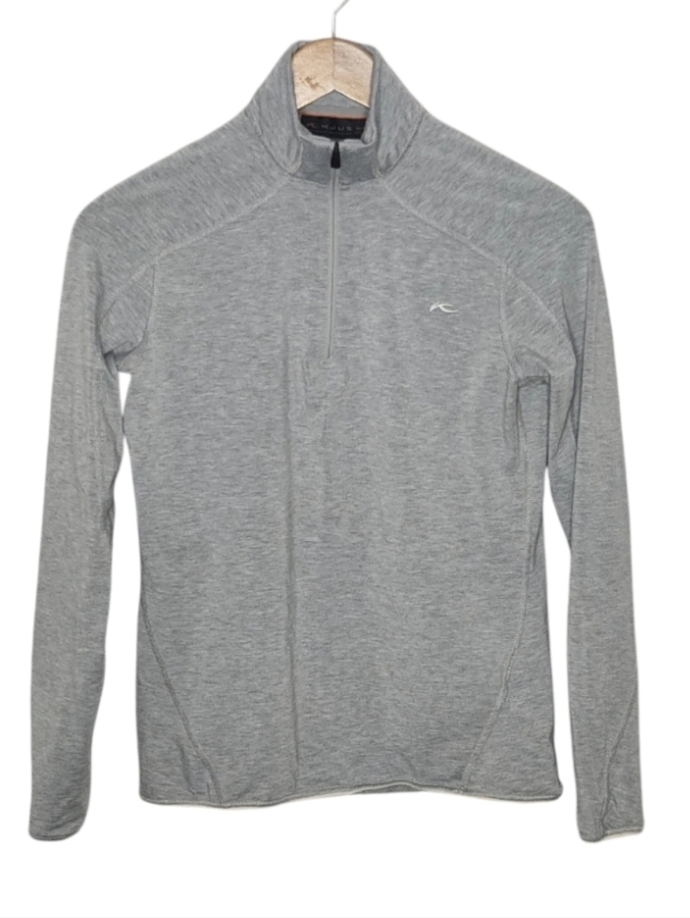 KJUS Men's Trace Golf/Ski Midlayer Half-Zip Jacket